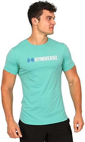 Gymheadz Ikon T-Shirt - Grey (Small, Mint Green)