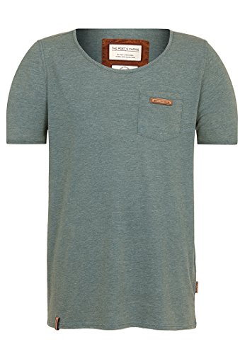 Naketano Male T-Shirt Fashionopfa II Heritage Forrest Melange, XL Naketano Male T-Shirt Fashionopfa II Heritage Forrest Melange, XL