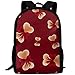 Produktbild best& Stylish Dog Gift Bone Bow Laptop Backpack School Backpack Bookbags College Bags Daypack