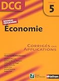 Image de Economie Epreuve 5 - DCG - Corrigés des applications