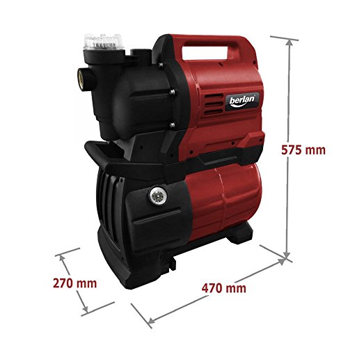Berlan Hauswasserwerk 1300 Watt / 4.500 L/h – BHW1300 - 5