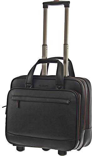 Preisvergleich Produktbild AKTIONSWARE & SONDERPOSTEN Arbeitstasche Pilotenkoffer Business-Trolley Flugbegleiter Aktentrolley Business Messenger Bag Tasche