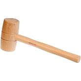 Proalet Ahşap Tokmak, El Yapımı Doğal Ağa&ccedil;, Marangozluk Tokmağı, Gemicilik El Aleti, Mutfak, Kuruyemiş ve Zanaat İ&ccedil;in, Ergono