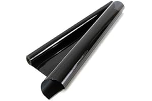 FRFJY Pellicola Isolante per vetri Auto Pellicola Trasparente per vetri a Spessore Trasparente antiusura Vlt15% 20% 25% 35% 50%