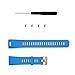 Produktbild Für Garmin Vivosmart HR(not Garmin Vivosmart Hr+) Transer® Ersatz Uhrenarmbänder Fashion Silikon Uhrenarmband Armband für Uhren Länge: 170-206mm (blau)