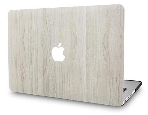 KECC MacBook Air 13" Retina Custodia Case (2020/2019/2018, Touch ID) Rigida Cover Protettiva per MacBook Air 13.3 {A1932} (Legno di Pino 2)