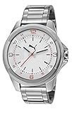 Puma Herren-Armbanduhr XL Theme Analog Quarz Edelstahl PU103511002