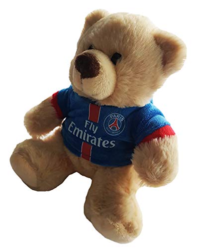 Peluche Ours PSG - Kylian MBAPPE - Collection Officielle Paris Saint Germain - Taille 16 cm