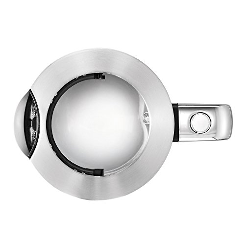 WMF LONO Glas Wasserkocher 1,7 l, 3000 W, SCHOTT DURAN Glas, Kalk-Wasserfilter, cromargan matt/silber - 2