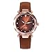 Produktbild Giologre Herren Fashion Uhren Herren Damen Armbanduhr Leather Band Starry Sky Watch Analog Wrist Watch (D)