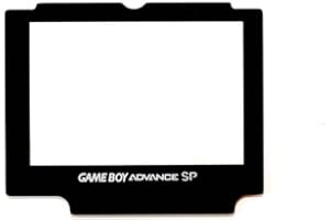 THE TECH DOCTOR Replacement Gameboy Advance SP Screen Lens Cover with Adhesive for Nintendo Gameboy Advance SP