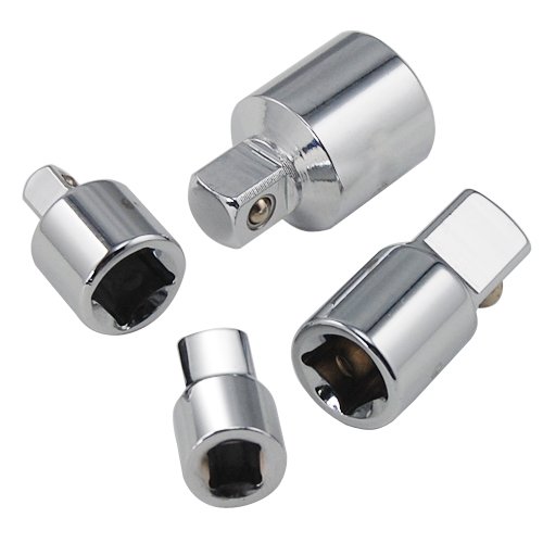 DIGIFLEX 4-teiliges Set mit Steckschlüssel und Ratschenwerkzeug mit Adaptern in den Größen 1/2″ 3/8″ 1/4″ - 2