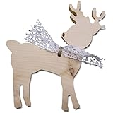 3'er-Set Zirbenfiguren Weihnachtsdeko Baumschmuck
