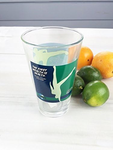 Inspired Pint Glass for Smoothies Protein Shakes, Iced Tea and More 16oz by GreenPaxx by GreenPaxx