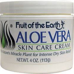 Fruit of the Earth Aloe Vera Creme 120 ml + 120 ml Gläser