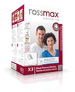 Rossmax X3 Automatic Blood Pressure Monitor Medium) (White)