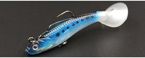 SUDOOK Artificial Bait Fishing Lures with Treble Hook Fishing Tackle Lure Kit Set 4Pcs/Lot 8.5cm 10g