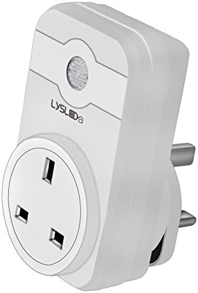 Wireless WiFi UK Smart Plug(Also Called Wi-Fi Smart Plug) Works With Amazon Alexa, Google Home and IFTTT For Voice Command and Remote Control Your Home Appliances From Anywhere(UK Plug).