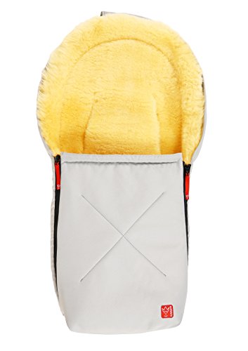 Preisvergleich Produktbild Kaiser 6534123 Babyschalenfußsack Emma, hellgrau