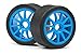 Produktbild HPI Racing H115390 - Slick Reifen, Speedline Felgen Set, 4 Stück, Micro, Cyan