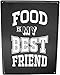 Produktbild Froy Food Restaurant Foot Friend Wand Blechschild Retro Eisen Poster Malerei Plaque Blech Vintage Personalisierte Kunst Kreativität Dekoration Handwerk Für Cafe Bar Garage Hause