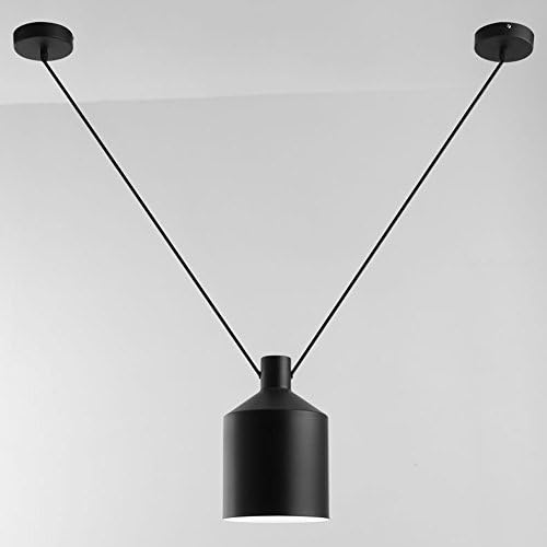WANGLucky Wrought Iron V-type Chandeliers Nordic Simplicity Personality Creative Arts Living Room Bedroom Restaurant Clothing Store Cafe Freedom Combination Chandelier