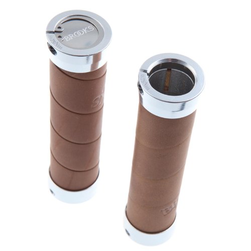 Brooks Slender Leder Lenkergriffe 130 mm, Slender