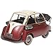Produktbild Pamer-Toys Modellauto aus Blech - im Antik-Vintage-Retro-Style - 25 -35 cm Länge (Isetta, rot-weiß)