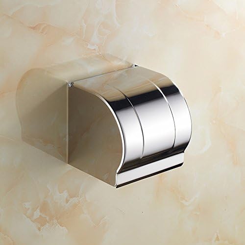 Pointth Waterproof Antirust Bathroom Paper Towel Dispenser Tissue Hanger Toilet Paper Box Stainless Steel Toilet Paper Roll Holder ( Size : 1pc )