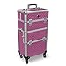 Produktbild Aluminium Trolley Koffer Schminkkoffer Pilotenkoffer Visagistenkoffer Friseurkoffer in Lila