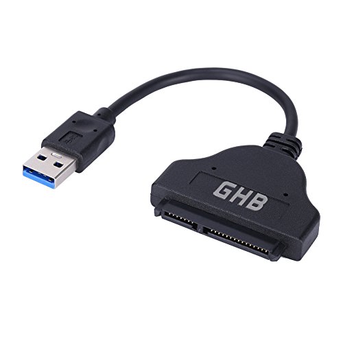 GHB USB 3.0 zu SATA 22 PIN Konverter Adapter Kabel 2.5 Zoll Festplatten Laufwerke - 5