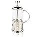 Produktbild JER Kaffeebereiter für unterwegs, französischer Kaffeekocher aus Glas, doppelter Filter