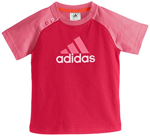 Adidas Infant Baby Girls Top - T Shirt (3-4 YEARS)