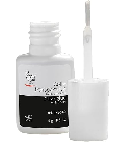 Capsules Pour Ongles Peggy Sage – Boîte De 250 Capsules French Carrées – 10 Tailles Différentes – Neuf Sous Blister