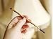 Tonsee 1PCS Eyebrow Brush +Double Ended Angled Bamboo Handle Make Up Tools