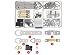 Produktbild Bild Aufhänger Set 68 Teile Bilderrahmen hängen Haken Kit Bild Rahmen Haken für Home Office Foto Bild Gemälde zum Aufhängen, sortiert