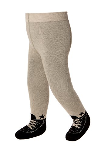Baby Emporio-1 Pair Baby Boy Tights that look like Shoes-Anti Slip Soles-Cotton