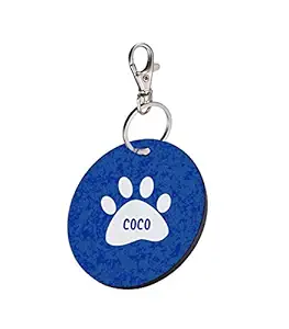 Sky Trends Round Shape Collar Locket/Pendant for Dogs & Puppy -924, Multicolour, Medium, 1 Count - Coco