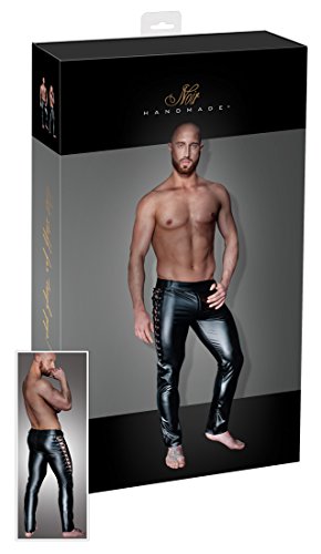 Preisvergleich Produktbild Noir Handmade Sexy Dessous Herren Hose Schnürung, mittel