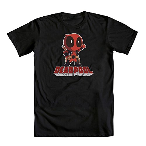 Marvel Deadpool Hey There Deadpool Juniors Black T-Shirt