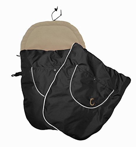 Hippychick Newborn Footmuff - Black