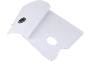 FastUU Papier jetable de Palette de 35 Feuilles, Palette de Papier jetable, pour L'Artiste fournit la Peinture à l'huile Gouache pour la Peinture