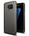 Produktbild Samsung Galaxy S7 Edge Hülle, Spigen® [Thin Fit] Passgenaues [Gunmetal] Premium Hart-PC Schale / Schlanke Handyhülle / Schutzhülle für Samsung Galaxy S7 Edge Case, Samsung Galaxy S7 Edge Cover, Samsung S7 Edge Case, Samsung S7 Edge Cover - Gunmetal (556CS20030)
