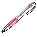 Produktbild Tutoy 3 In 1 Kapazitive Harter Screenn Pen Mit Led Flashight Kugelschreiber-Rose