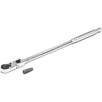 GearWrench 81009T Flexkopf-Ratsche 1/4 Zoll – 8 Zoll, 90 Zähne, Tropfenförmiger Kopf