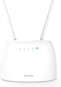 Tenda 4G06 Routeur 4G LTE 300Mbps Avec Téléphonie VoLTE - Box 4G Plug & Play Antennes Amovibles