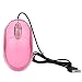Produktbild DingLong Mini Rosa Maus, Maus Für PC-Laptop 1200 DPI USB-Kabel-optische Gaming-Mäuse mouses