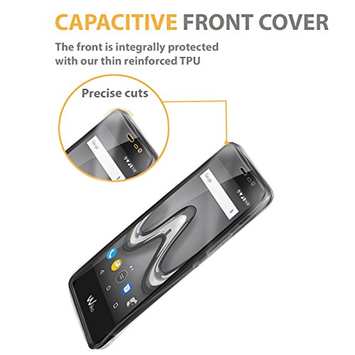 BUYUSÂ® Custodia full body Wiko Tommy 2 , Protezione a 360Â°, Morbido TPU Case Cover Ultra Sottile, Resistente Ai Graffi - Transparente