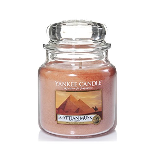 Yankee Candle 1344783E Duftkerze Glas, 9,50 x 9,50 x 13,80 cm, goldbraun,