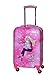 Tramp & Badger 100% polycarbonate, 360° Rotating Wheels, Princess Barbie Printed Pattern Non-Breakable & Extra Light Weight Girls/Kids Trolley Bag- Multi-Colour (Size-17" Cabin Size)-( with 1 year warranty ) RS.3371.00